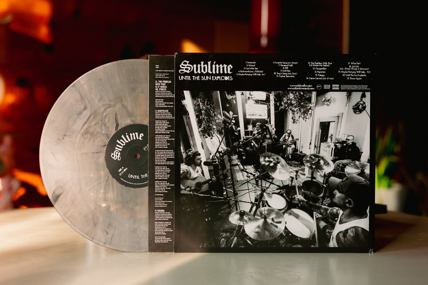 Until The Sun Explodes Clear With Black Smoke Vinyl