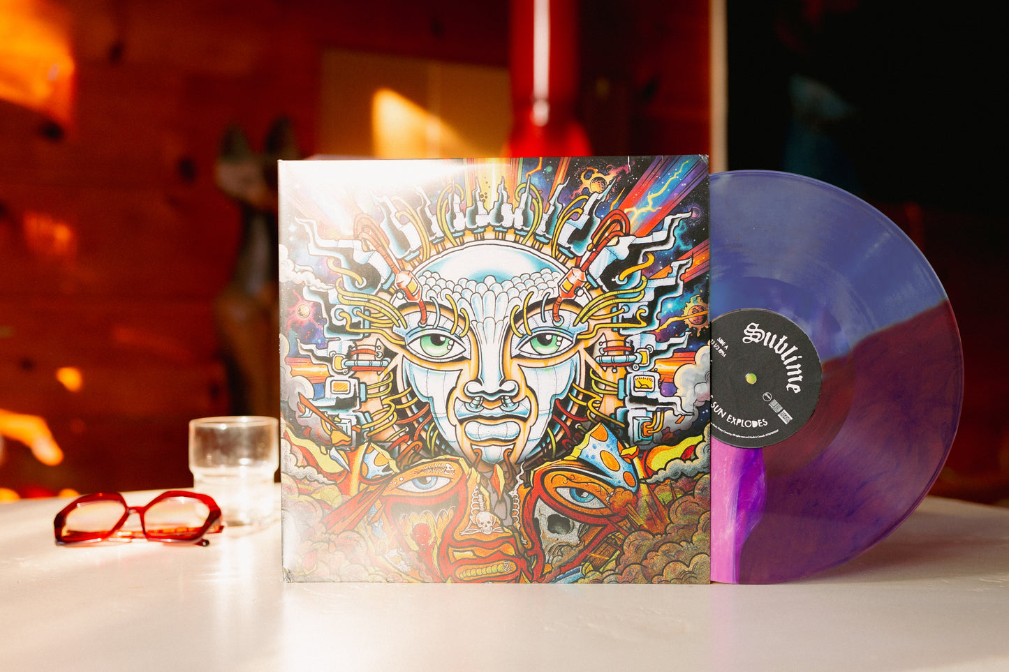 Until The Sun Explodes Purple Marble Vinyl
